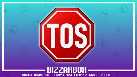 Twitch Emote: STOP TOS