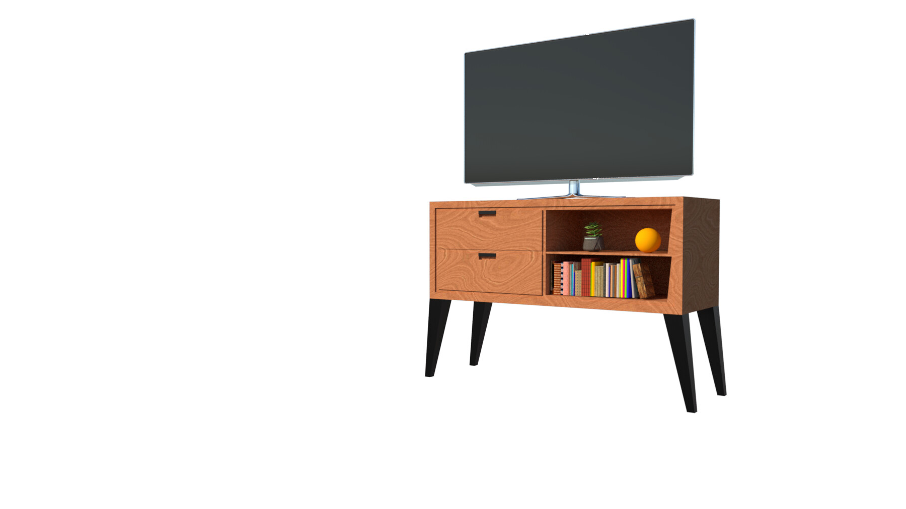 ArtStation Classic Woody Tv stand Resources
