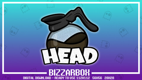 Twitch Emote: Coffee Pot Head