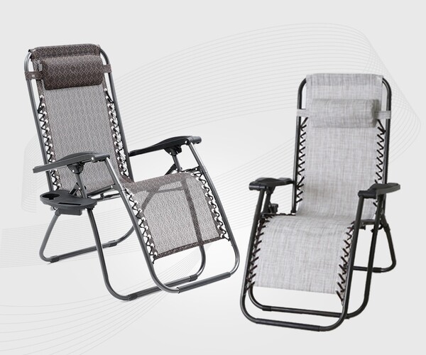 ArtStation - Folding Camping Recliner Chair | Resources