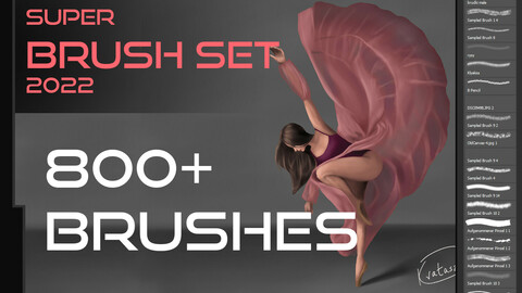 800+ Brushes Full Brush Set --Super Brush set 2022--