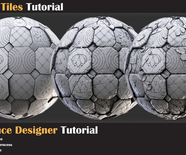 ArtStation - Broken Tiles Tutorial - VOL 01 | Tutorials