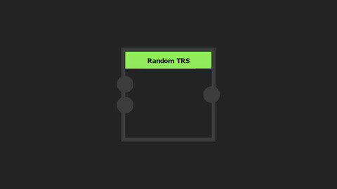 Random TRS (Translation, Rotation, Scale)