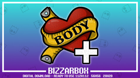 Twitch Emote: Body Positive Self Love