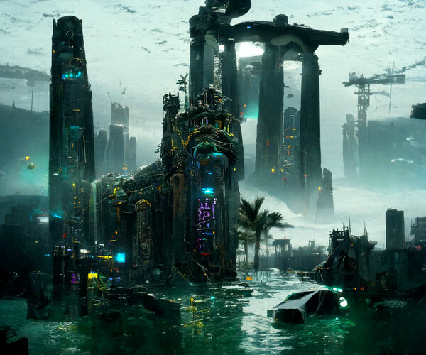 ArtStation - lost city of alantis #3 | Artworks