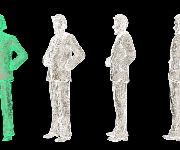 ArtStation - man statue model | Resources