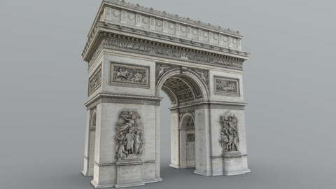 Arc de Triomphe - photogrammetry
