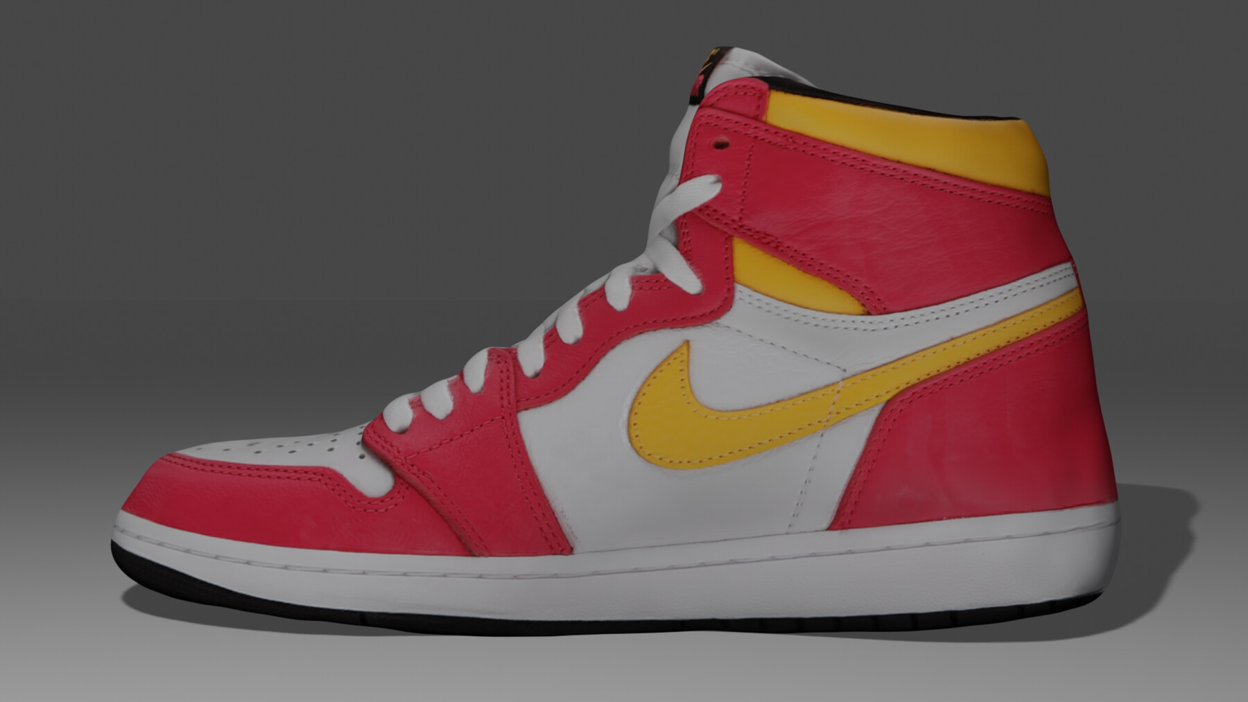 fusion red jordan 1 custom