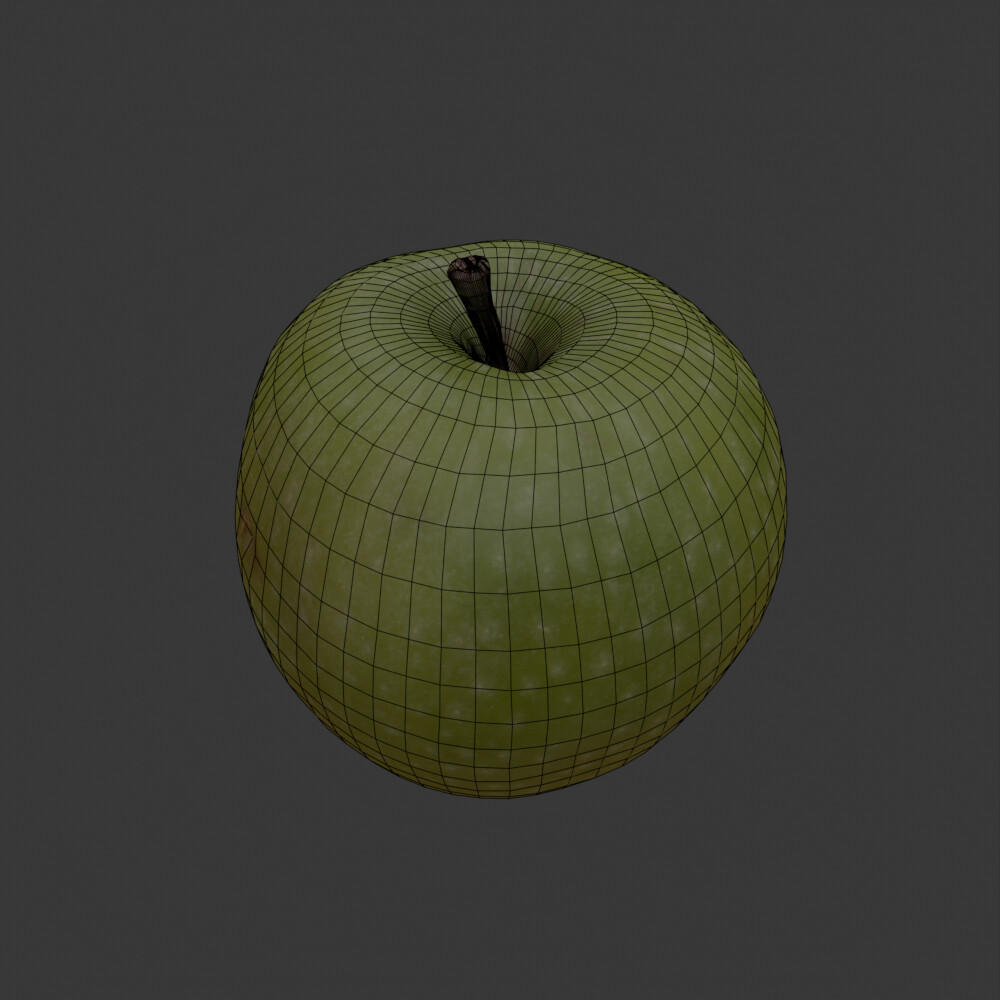 ArtStation - Photoscanned Apple (AppleGreen Vol.1) | Game Assets