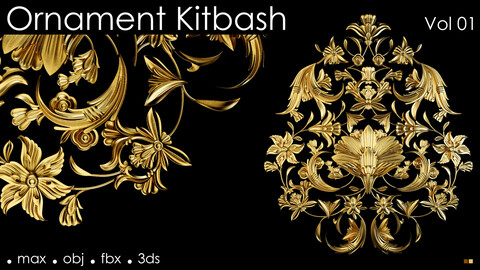 Ornament Kitbash- Vol 01