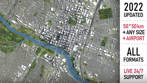 Austin - 3D city model
