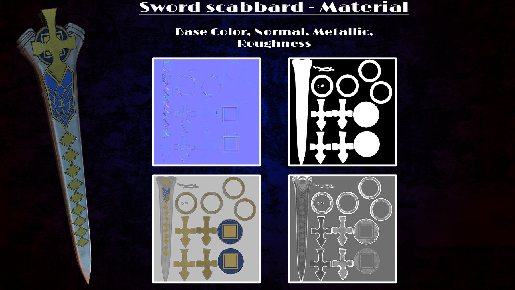 ArtStation - Fate/Prototype Excalibur - Game Ready | Game Assets