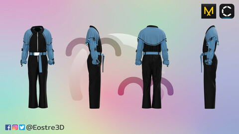 [BOMMT Leather] Look 3 - Jumpsuit