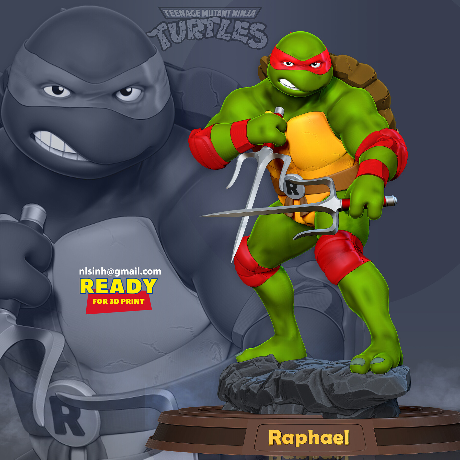 Artstation Raphael Teenage Mutant Ninja Turtles Resources 