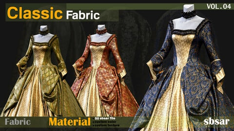 Classic Fabric Material -SBSAR -custom color -custom fabric texture -4K -VOL 04