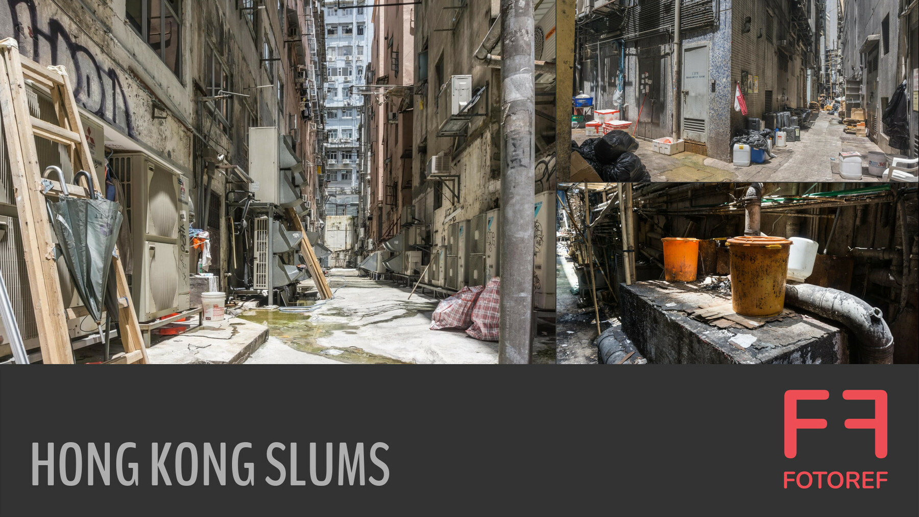 Fotoref Photo Packs 229 Photos Of Hong Kong Slums