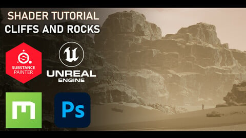Creating a Cliff/Rock Shader in Unreal Engine with Tileable Textures