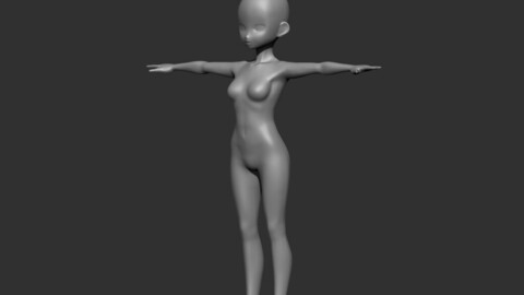 Base Anime Mesh
