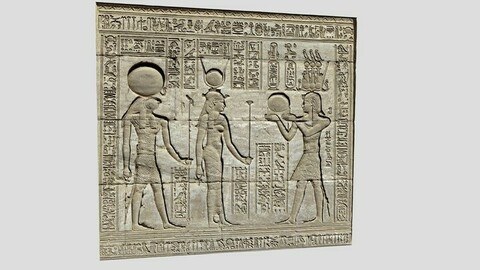Ancient Egypt Carvings-Dendera