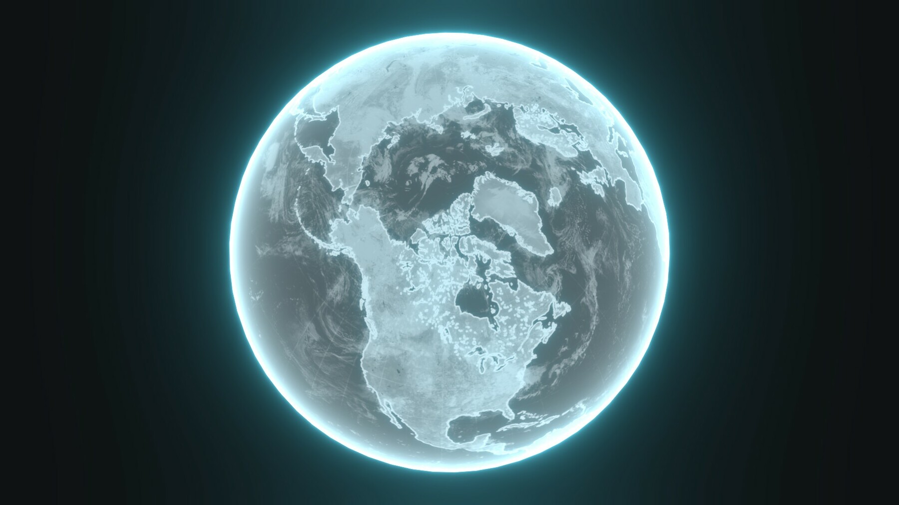 ArtStation - Planet Earth Hologram 6 Variations Sci-Fi 3D Model | Game  Assets