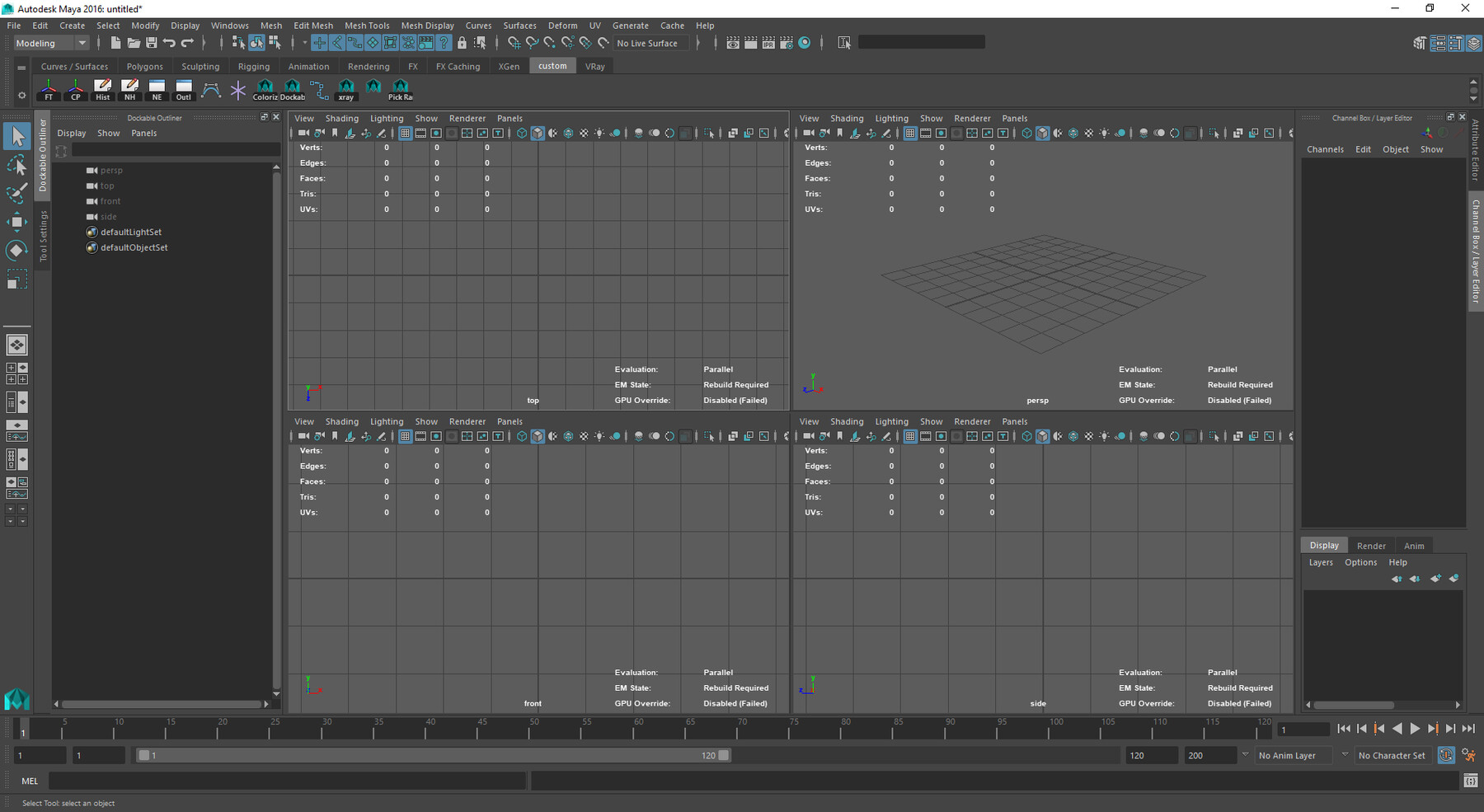 ArtStation - Dockable Outliner for Maya 2016 | Resources