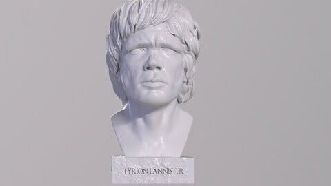 Tyrion Lannister - Peter Dinklage - game of thrones 3D print model