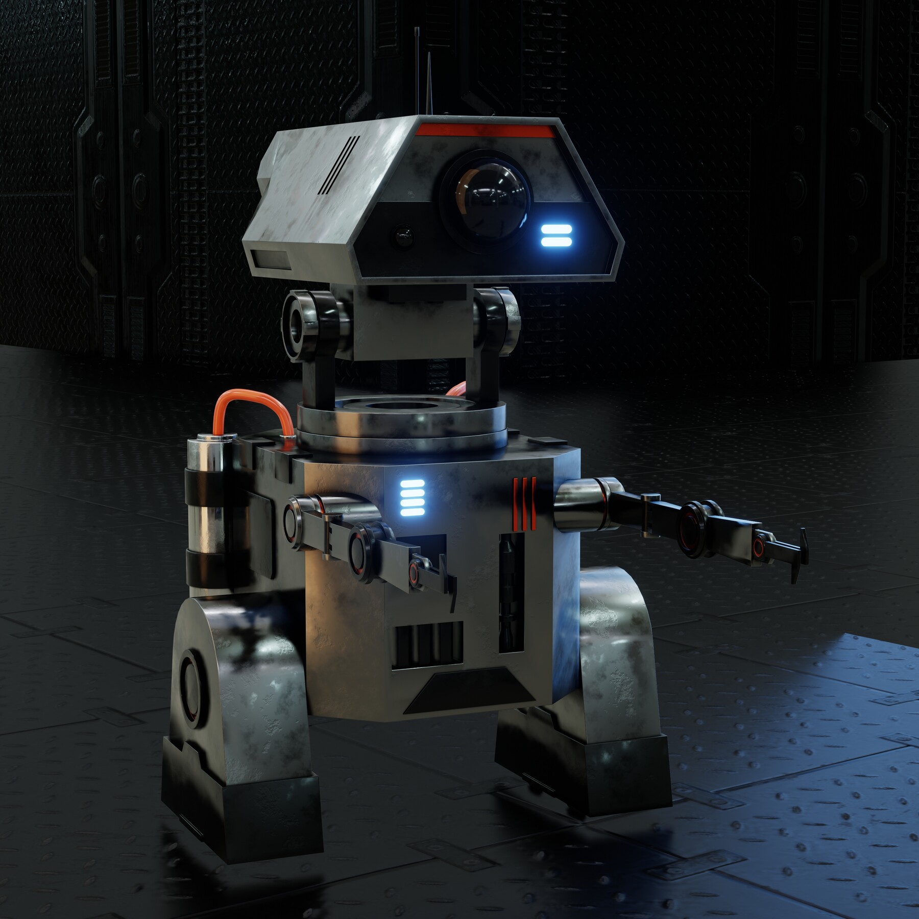 ArtStation - Sci-Fi Robot | Game Assets