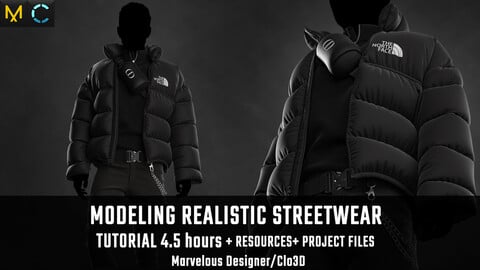 Tutorial MD/Clo3D - Realistic Streetwear