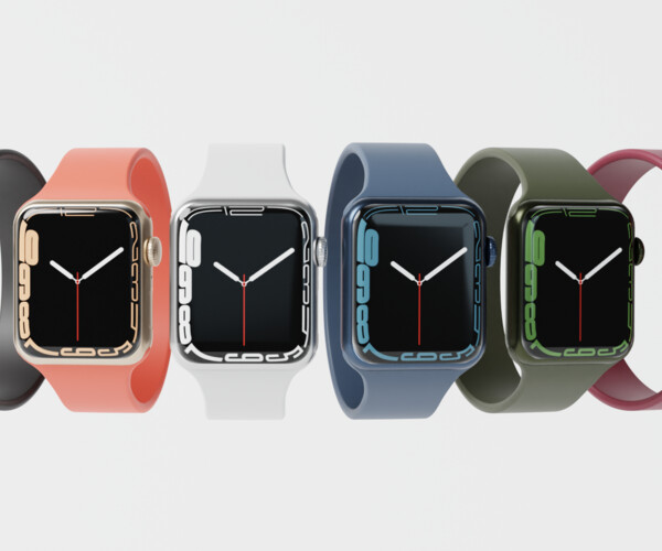 ArtStation - Apple watch collection all colors | Game Assets