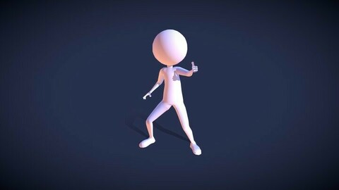 ArtStation - 3d Rigged StickMan