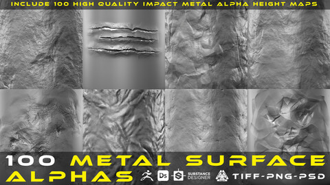 100 Metal Surface Alpha