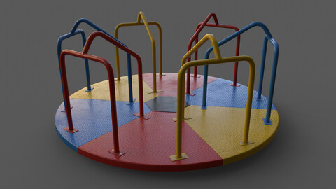 PBR Merry Go Round Roundabout A