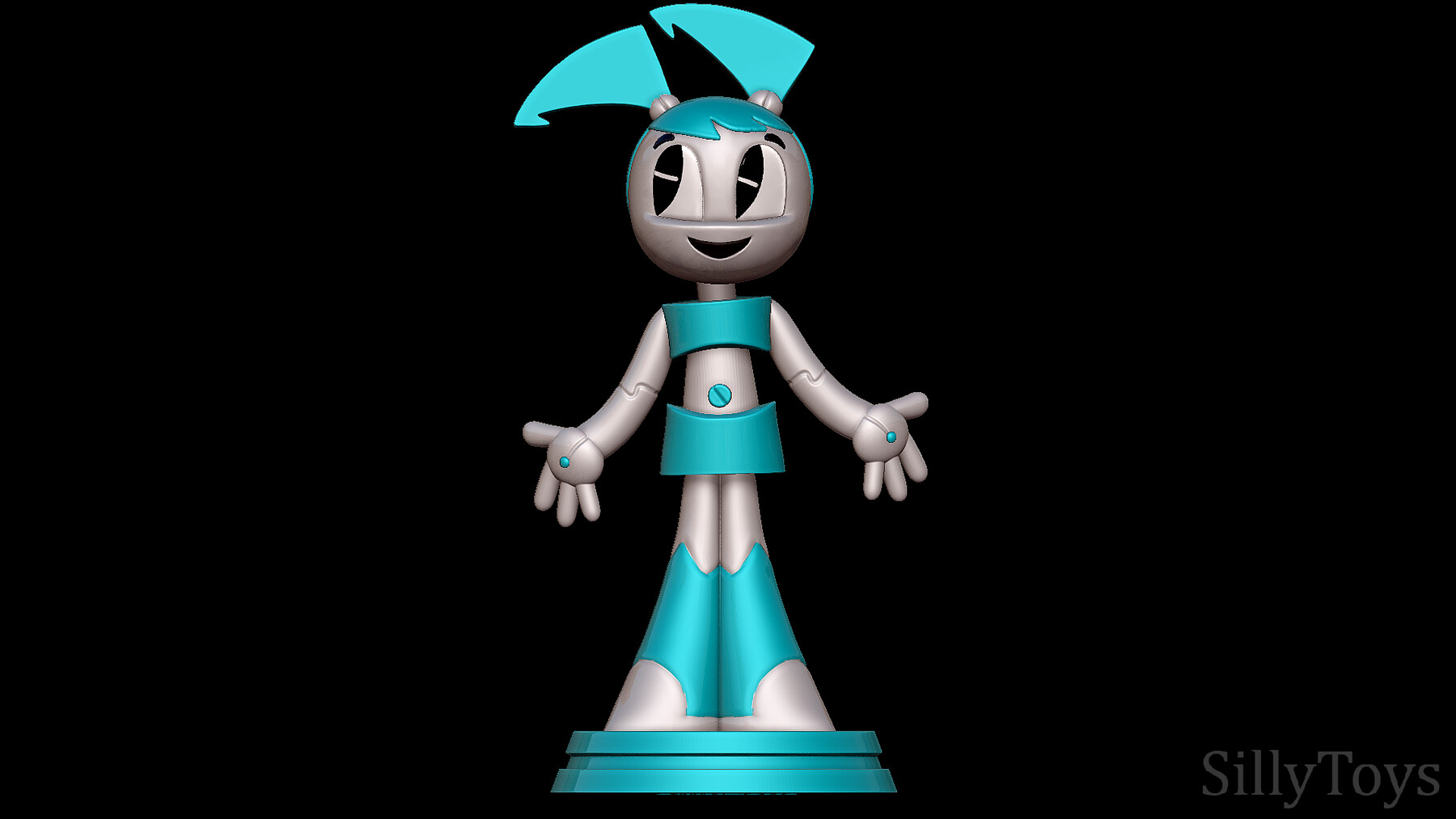 Artstation Jennifer Wakeman My Life As A Teenage Robot 3d Print Model Resources