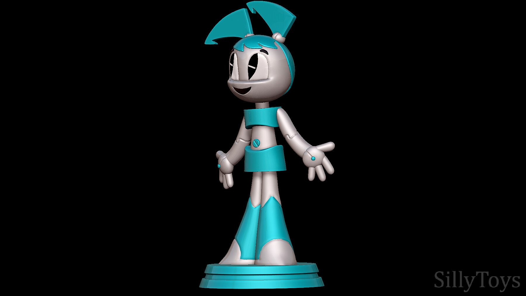 Artstation Jennifer Wakeman My Life As A Teenage Robot 3d Print Model Resources 5857