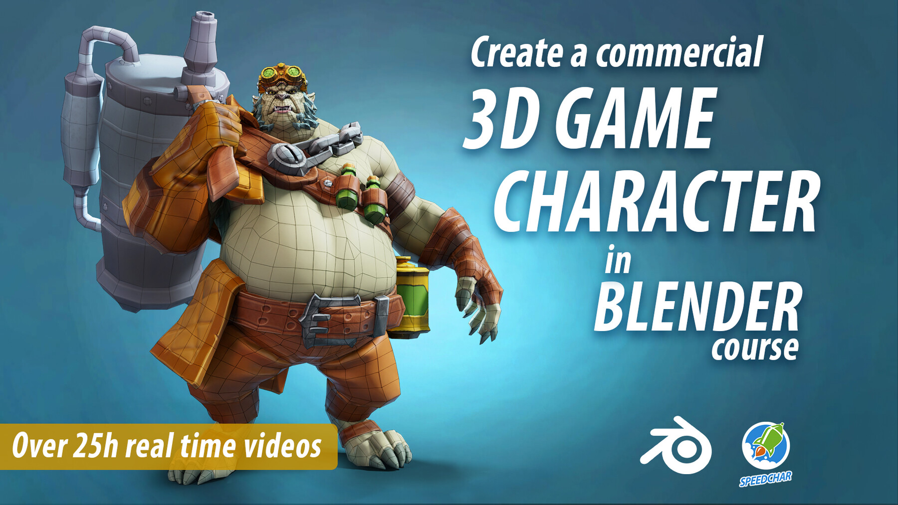 - Create a commercial 3D Character in Blender full course | Tutorials