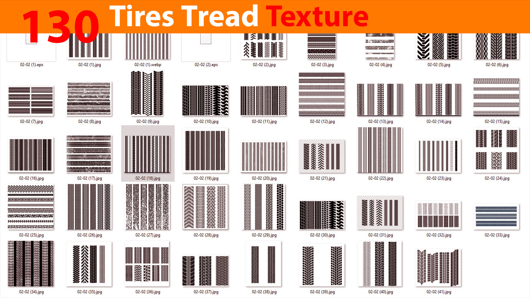 ArtStation 130 Tires Tread Texture Brushes
