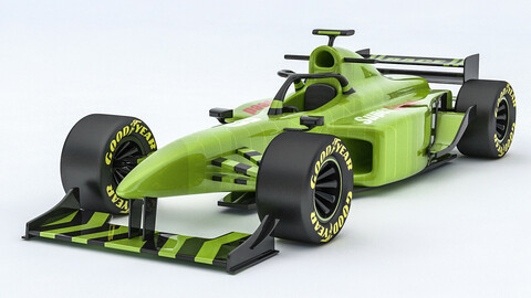 Formula 1 car model 08