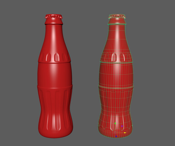 ArtStation glass soda bottle Resources