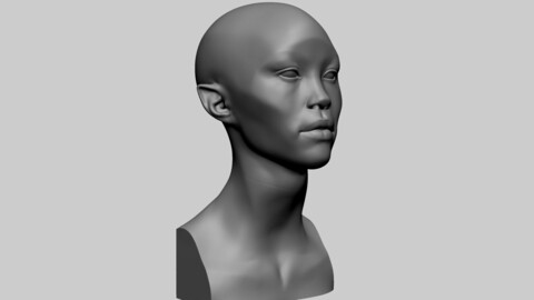 Fantasy Female Head C