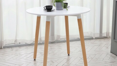 WH white round table 800size