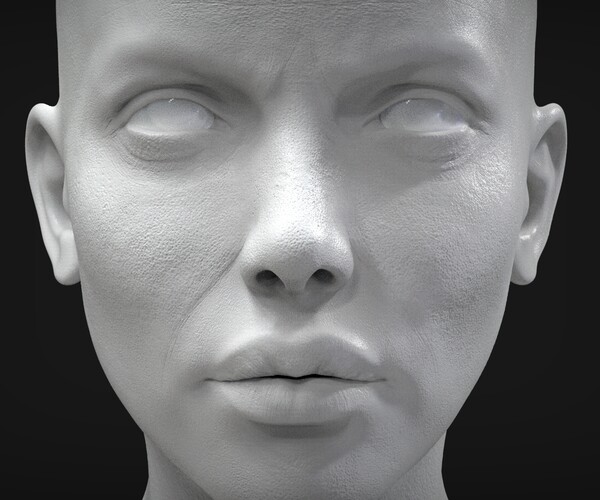 ArtStation - Female Bust - Free Asset | Resources