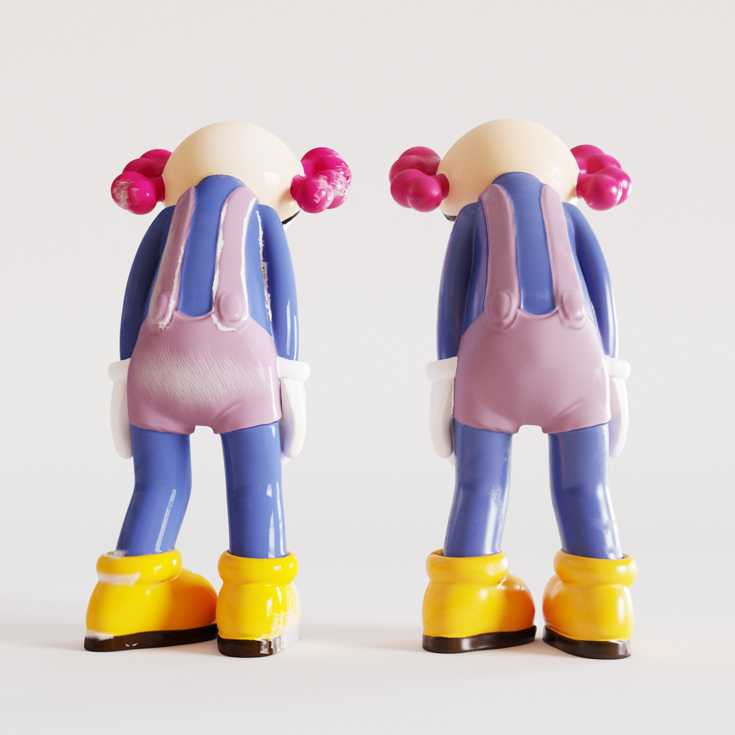 Kaws Pink Twins