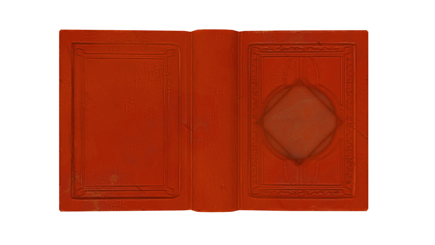 ArtStation - Old Leather Book With Animation
