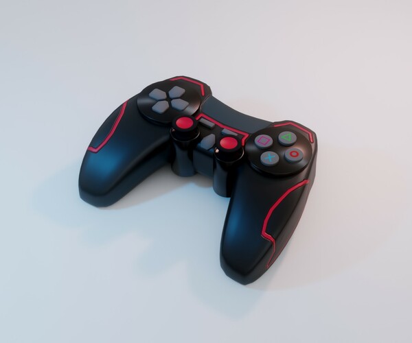 ArtStation - Game Joy Stick - Low Poly - Game Ready - PBR | Game Assets