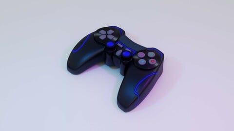 ArtStation - Game Joy Stick - Low Poly - Game Ready - PBR | Game Assets