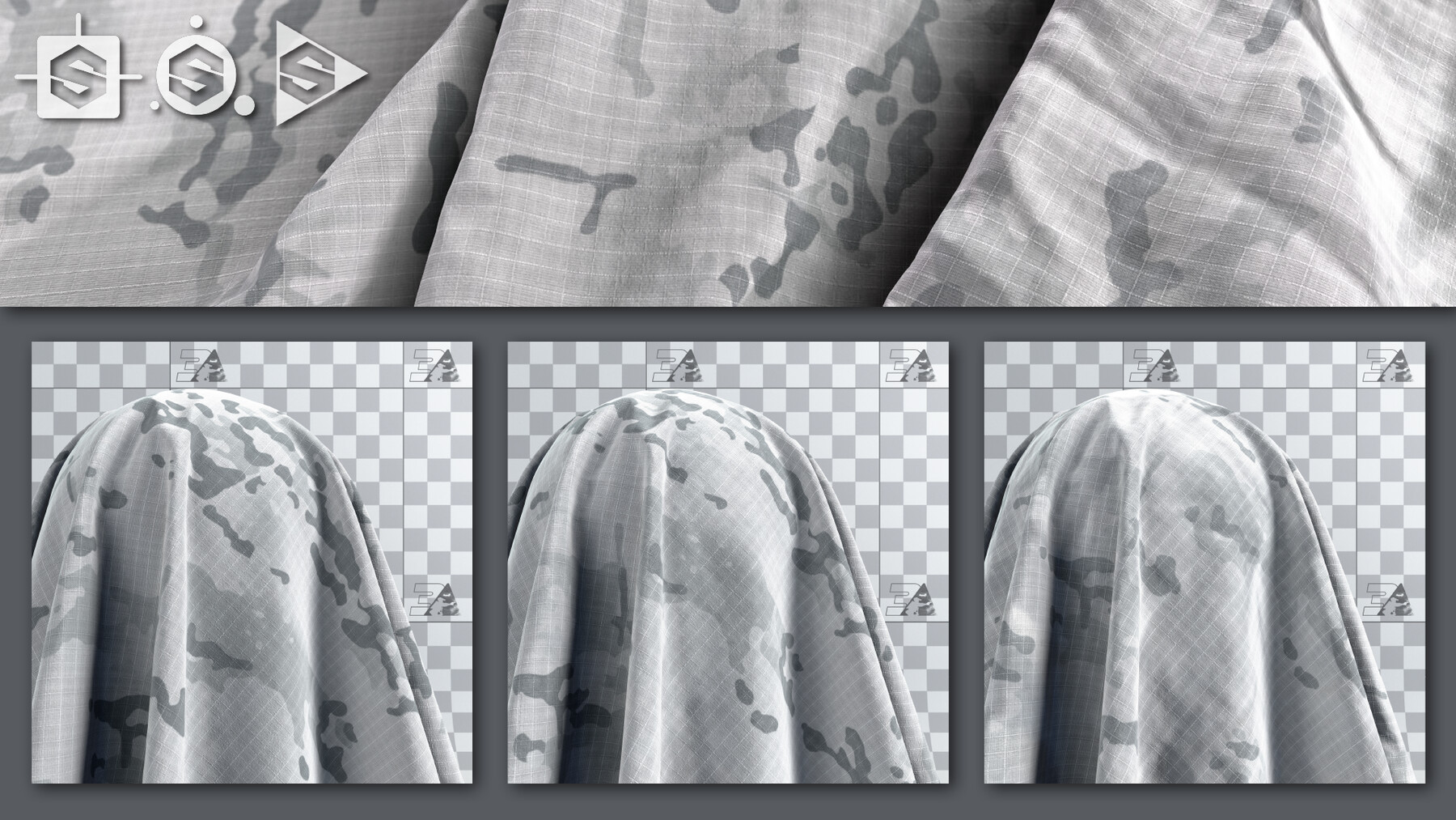 ArtStation - Multicam Camo Generator | Game Assets