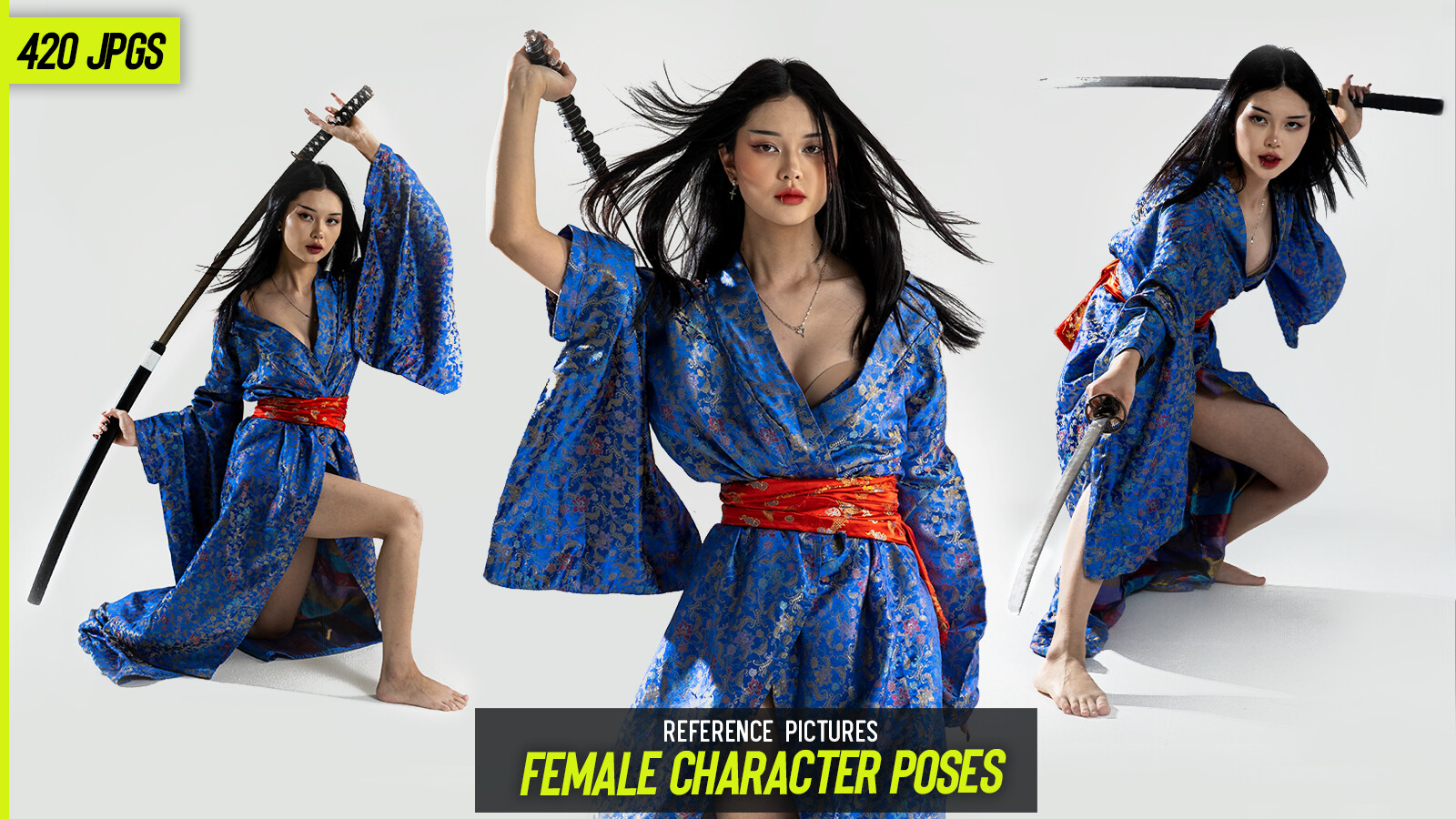 Pose Reference — Request: A female character worksheet (CHECK) This...