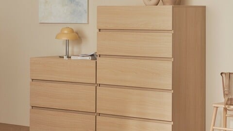 Sambeding Steady chest of drawers 5 tier 800