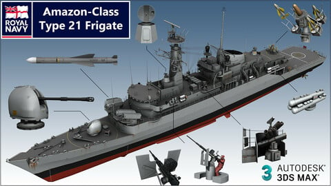 Amazon-Class Type 21 Frigate