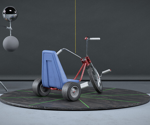 ArtStation Tricycle from 'The Shining' Game Assets